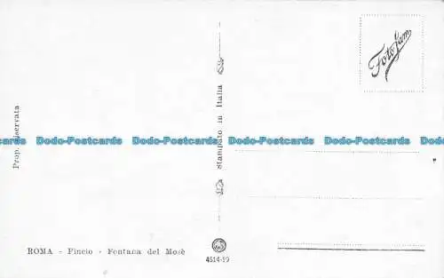 R157963 Roma. Fontana del Mose. Fotofam