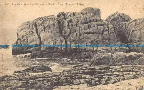 R156996 Penmarch. Les Rochers de Toul et Ifern