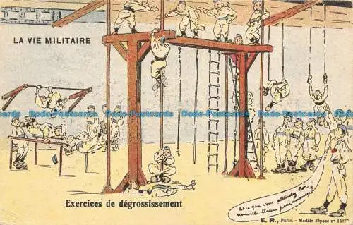 R157985 La Vie Militaire. Exercices de Degrossissement