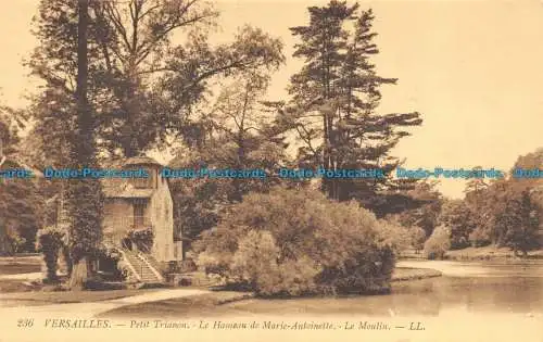 R157013 Versailles. Petit Trianon. Le Hameau de Marie Antoinette. Le Moulin. LL.