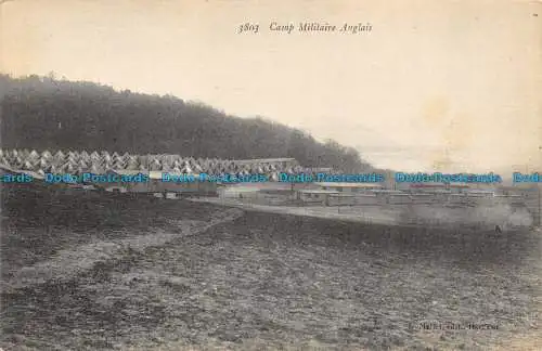 R157993 Camp Militaire Anglais. Nr 3803