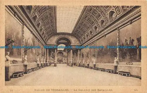 R157019 Palais de Versailles. La Galerie des Batailles. LL. Nr 51