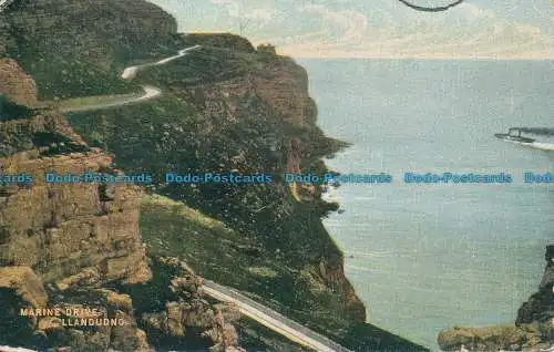 R157531 Marine Drive. Llandudno. National. 1904