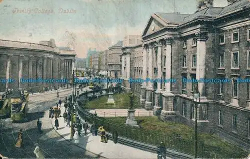 R157536 Trinity College. Dublin. Valentinstag. 1911