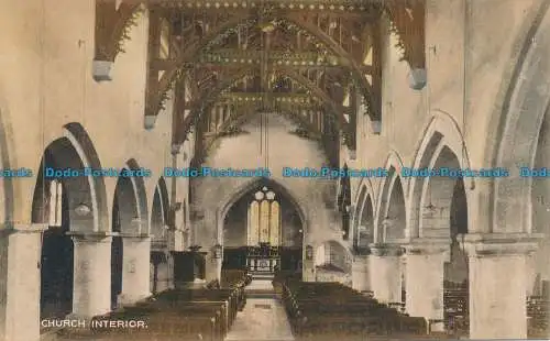 R158588 Bere Regis Church Interior