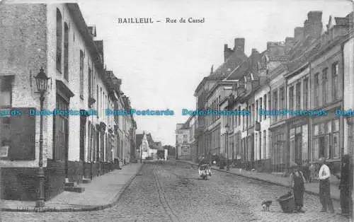 R157064 Bailleul. Rue de Cassel. E. Le Deley