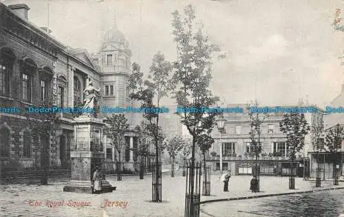 R157091 The Royal Square. Jersey. Albert Smith. 1904