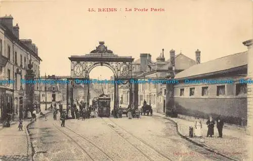 R157095 Reims. la Porte Paris. Nr 45