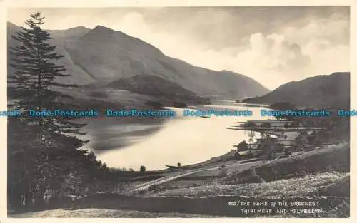 R158646 Die Heimat der Brise. Thirlmere und Helvellyn. RP