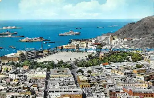 R157112 Aden. Panorama der Dampferstelle