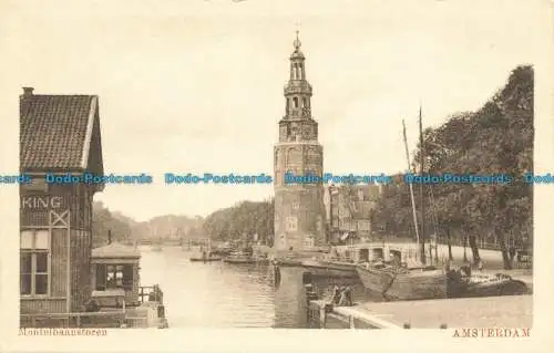 R660978 Amsterdam. Montelbaanstoren. E. und B