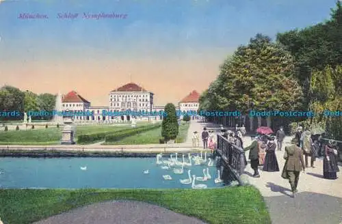 R660979 München. Schloss Nymphenburg. C. Lampe. Photochrom. Nr. 15