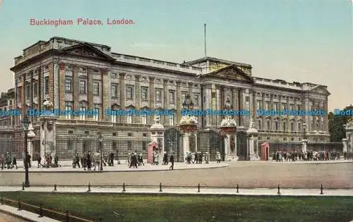 R669090 London. Buckingham Palace. Postkarte