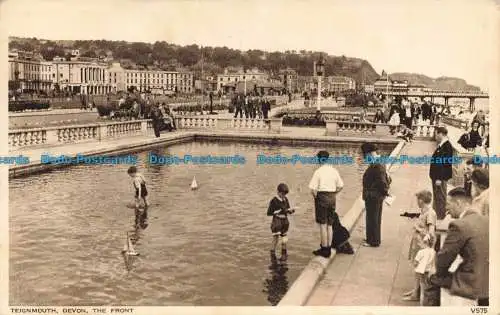 R667031 Teignmouth. Devon. Die Vorderseite. Photochrom. 1952