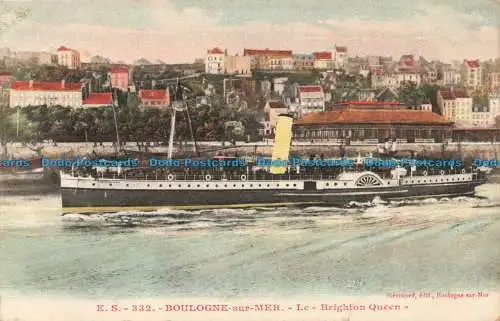 R667038 Boulogne sur Mer. Le Brighton Queen. Stevenard