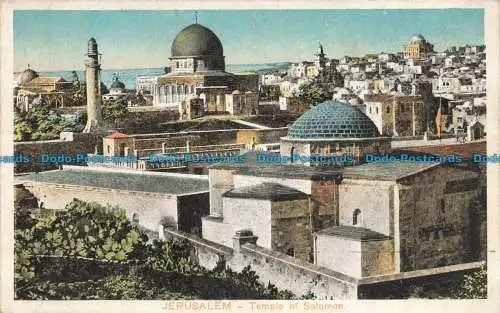 R667857 Jerusalem. Bügel von Salomon. Cairo Postcard Trust. Serie 804