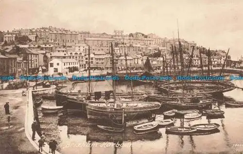 R667104 Hafen von Brixham. W. J. Summers. Serie Frith. Nr. 73028