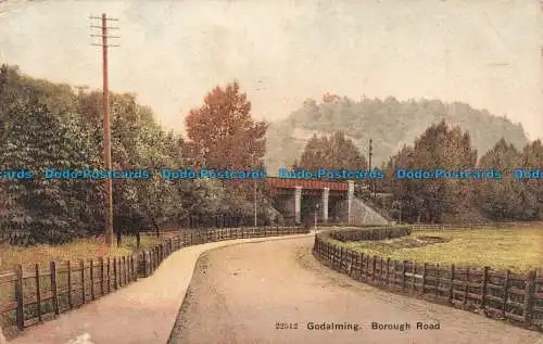 R668446 Godalming. Borough Road. Photochrom