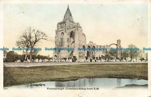 R667109 Peterborough. Crowland Abbey aus S.W. 1903