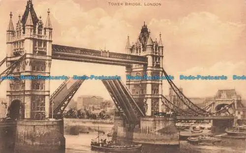 R667972 London. Tower Bridge. Nr. 2. Postkarte