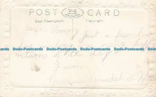 R669239 Viele glückliche Retouren. W. und K. RP. Postkarte