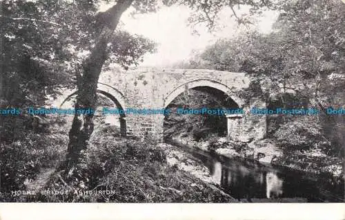 R668503 Asburton. Holne Bridge. Chapman. Postkarte