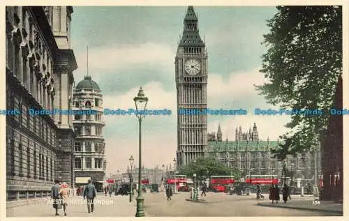 R668518 London. Westminster. Postkarte