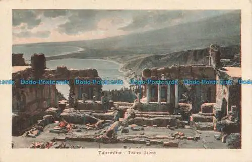 R668537 Taormina. Teatro Greco. Giuseppe Valentino di Giorgio