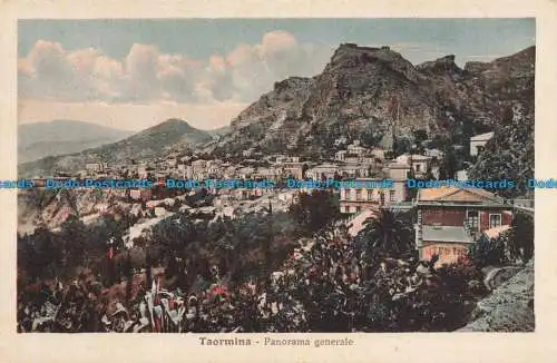 R668538 Taormina. Panorama Generale. Giuseppe Valentino di Giorgio