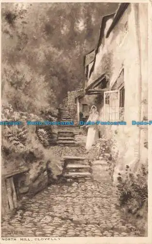 R670054 Clovelly. North Hill. E. P. Bucknall. 1927