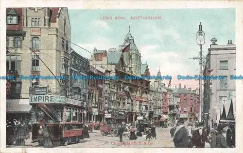 R671023 Nottingham. Lange Reihe. F.F.D. und D.G