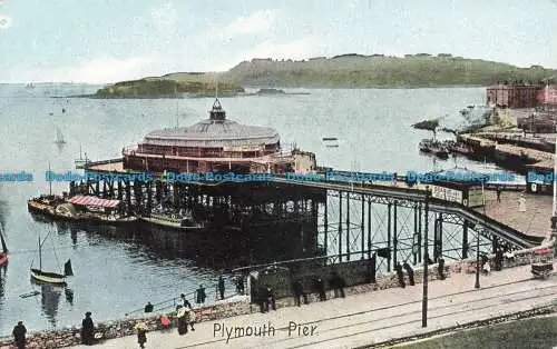 R671026 Plymouth Pier. Shurey. Diese schöne Serie von Kunst-Postkarten. Dai