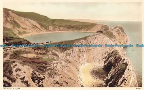 R668874 Lulworth Cove. Photochrom. Postkarte