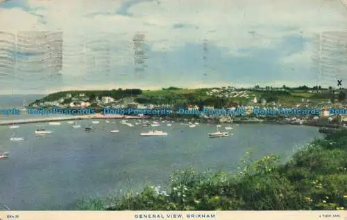 R668894 Brixham. Gesamtansicht. stecken. 1953