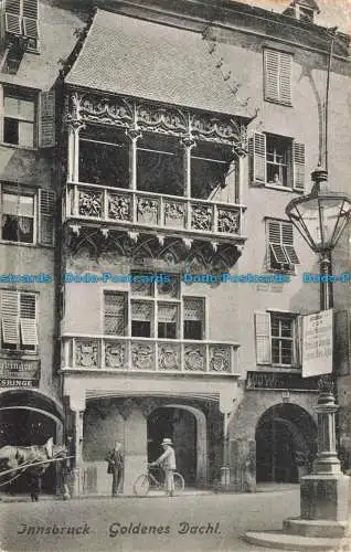 R669652 Innsbruck. Goldenes Dachl. Fritz Gratl. 1914