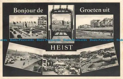 R668923 Groeten uit Heist. Ern. Thill. Nels. Nr. 325. Multi View. 1958