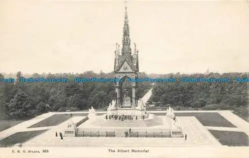 R668924 The Albert Memorial. F. G. O. Stuart