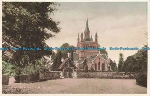 R668929 I. W. Whippingham Church. Postkarte