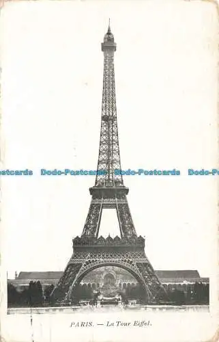 R669694 Paris. La Tour Eiffel. 1905