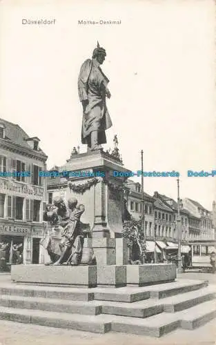 R669720 Düsseldorf. Moltke Denkmal. F.E.D