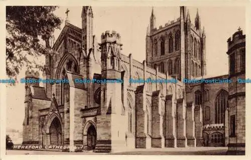 R668975 Hereford Cathedral. Wyman Gravure Serie