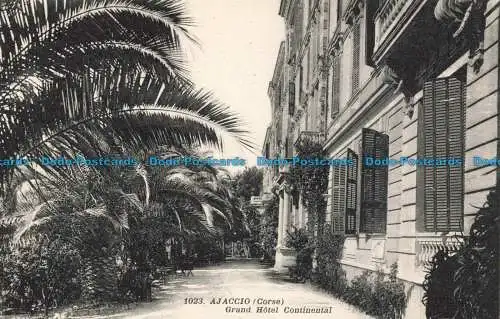 R668988 Ajaccio. Grand Hotel Continental. A. Tomasi