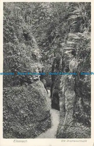 R669744 Eisenach. Die Drachenschlucht. Carl Jagemann