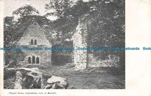 R671160 Zollmahome. Kapitelsaal. Lake of Menteith. 1906