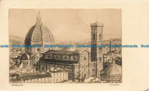 R671198 Firenze. Dom. U.M.F