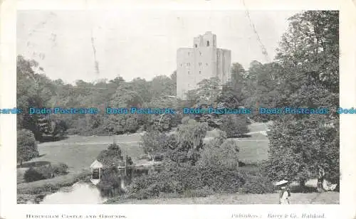 R671228 Hedingham Castle and Grounds. Barry. 1904