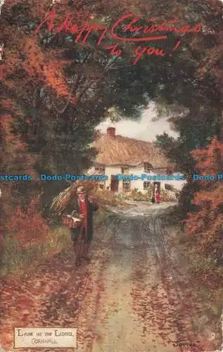 R669827 Cornwall. Fahrspur Nr. der Eidechse. stecken. Oilette. Postkarte 1681. Jotter