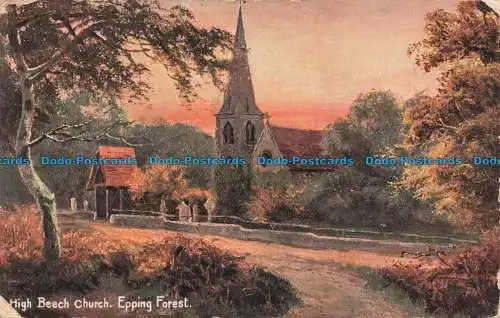 R671278 Epping Forest. High Beach Church. S. Hildesheimer. Serie. 5489. 1909