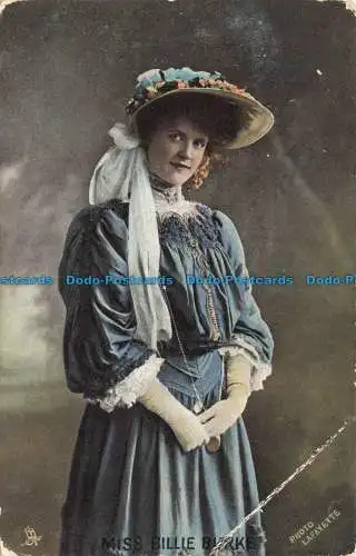 R670601 Miss Billie Burke. Prominente der Bühne. stecken. Photochrom. Serie.