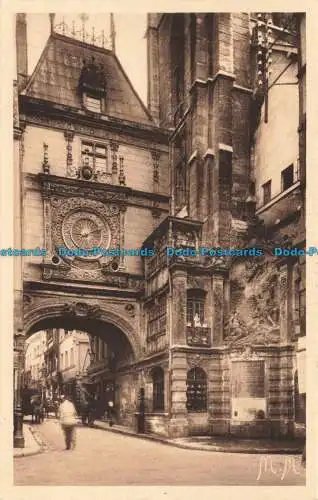 R669959 Rouen. la Ville Musee. La Grosse Horloge. Style Gothique. M. Metayer